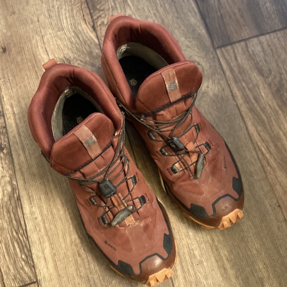 Salomon Cross Hike 2 Brown Lace-Up Boots - Picture 2 of 11